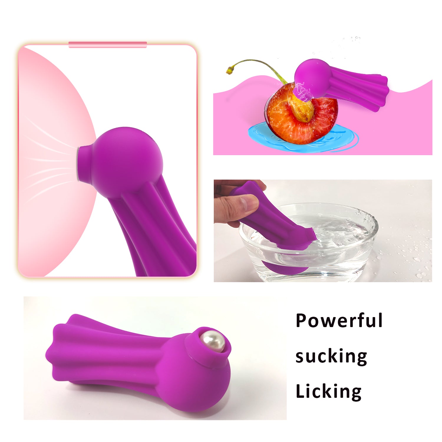 Pro 2+ Air-Pulse Clitoris Stimulating Vibrator - Non-Contact Clitoral Sucking Pressure