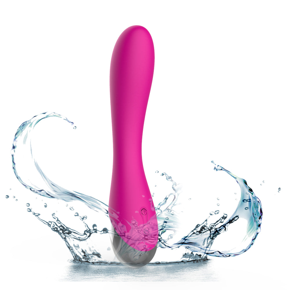 G-Spot Silicone Vibrator Purple, Rechargeable, Water-Resistant and Multi Function, Adult Sex Toy