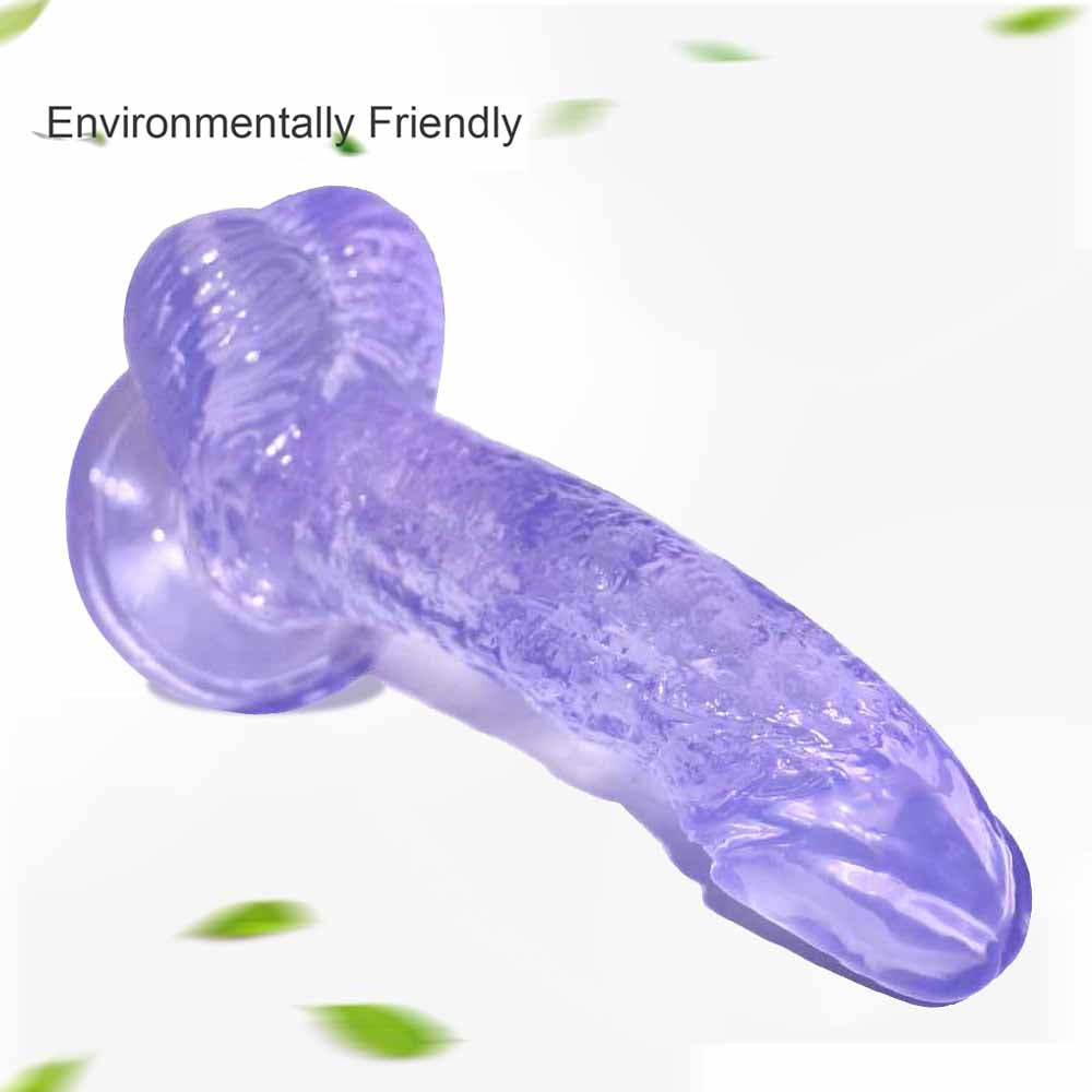 6 Inch Dildo with Suction Cup - Light