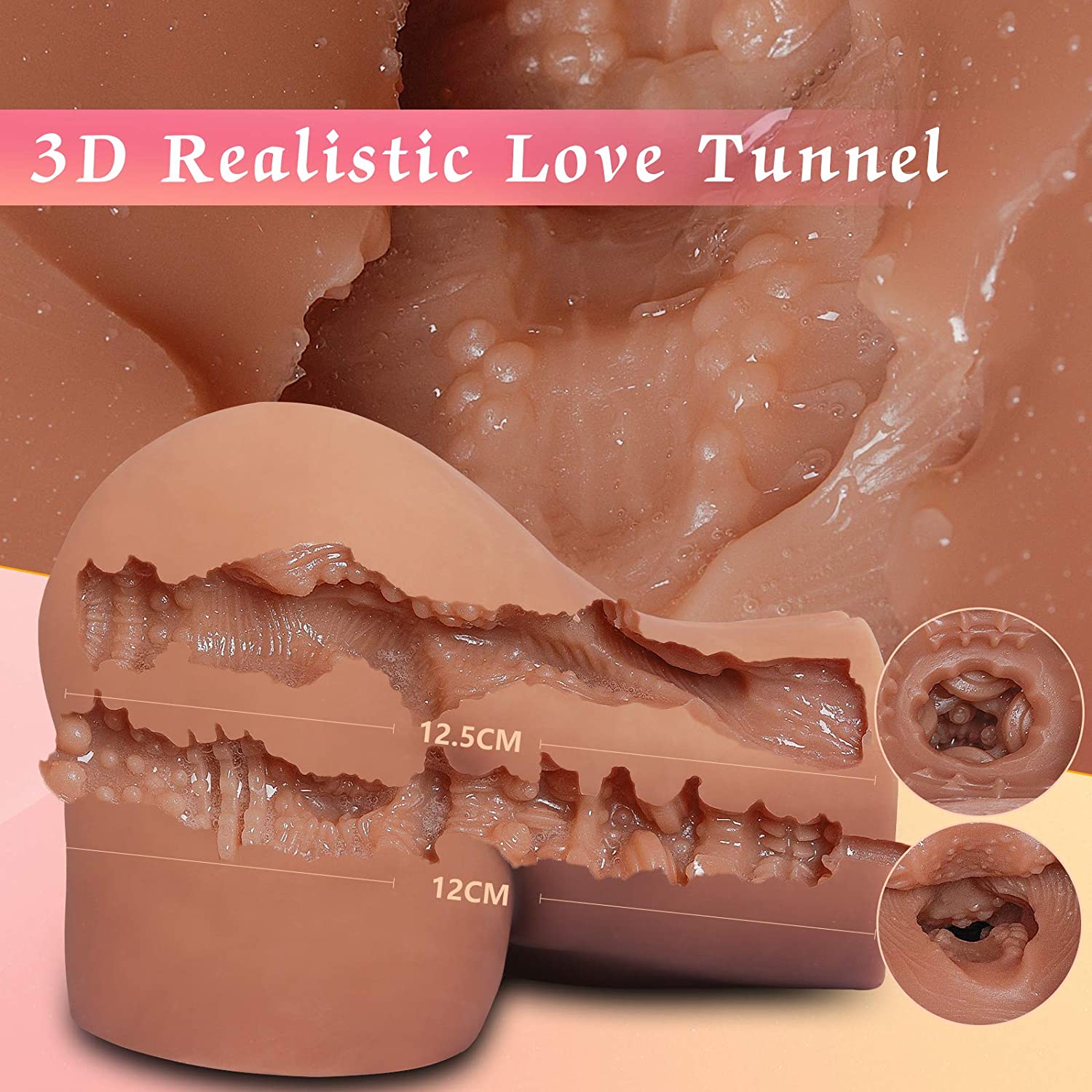 3D Love Dolls with 3D Realistic Love Tunnel