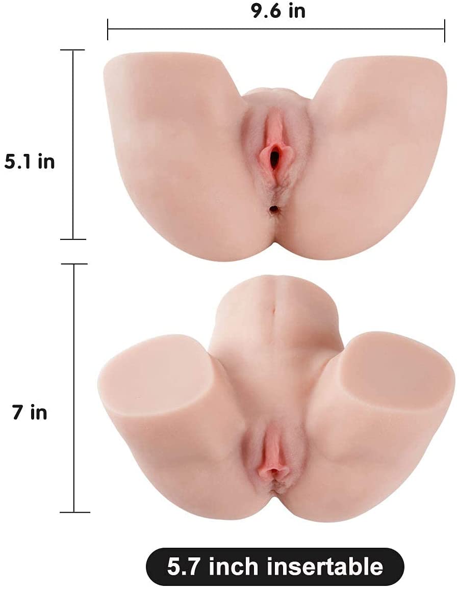 5LB Lifelike Sex Doll Male Masturbator with Virgin Pussy Ass for Maximum Pleasure, Realistic Male Stroker Sex Toy for Male Masturbation