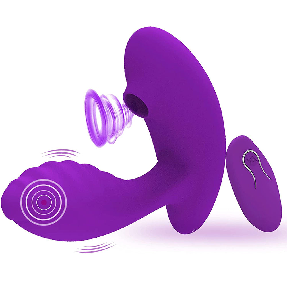 Wearable Sucking Toys for Women Pleasures with Remote Control 10 Mode Suctions - Rechargeable & Waterproof Women Sucker Machine