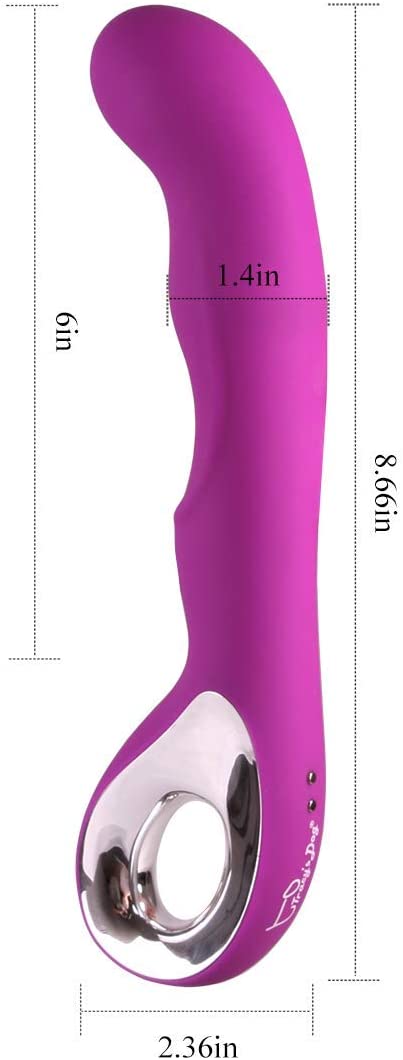 Female Vibrators Dildo Vagina Clitoris Stimulator Upgraded Powerful Motor Waterproof with 10 Vibration Patterns,Rechargeable Dildo Finger Vibrator Adult Sex Toys for Women