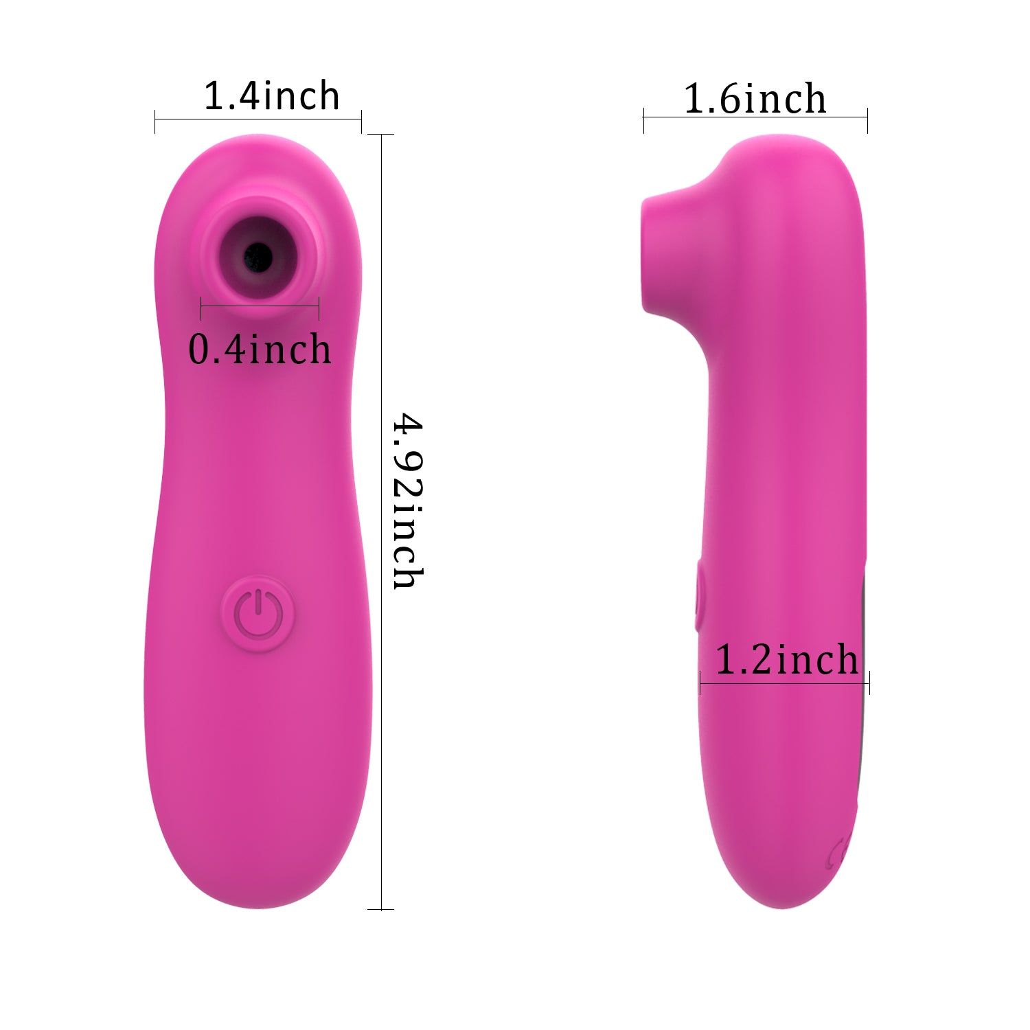 Sucking & Flapping 2 in 1 Clitoral Vibrator for Vagina Stimulation - Clit Sucker Vibrators Stimulator for Oral Sex Solo Blowjob, Nipples Massagers Adult Sex Toys for Women or Couples